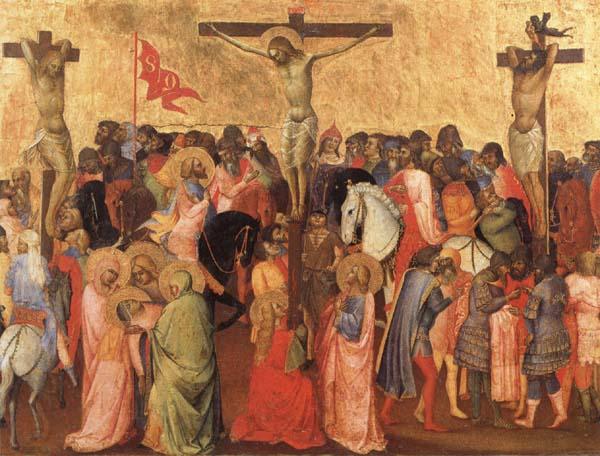GADDI, Agnolo The Crucifixion oil painting image